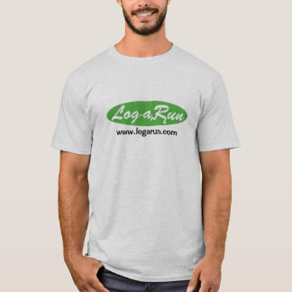 T-shirt de cendre de logo de Logarun
