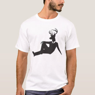 T-shirt de cerfs communs