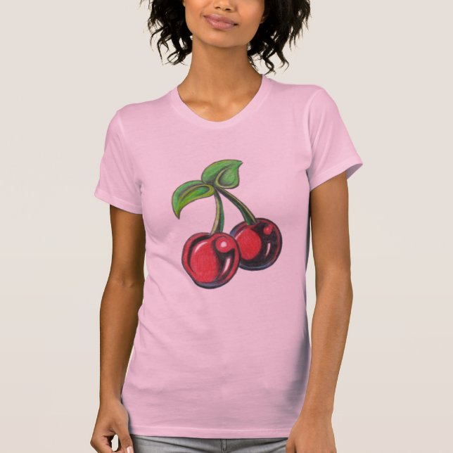 T-shirt de cerise (Devant)