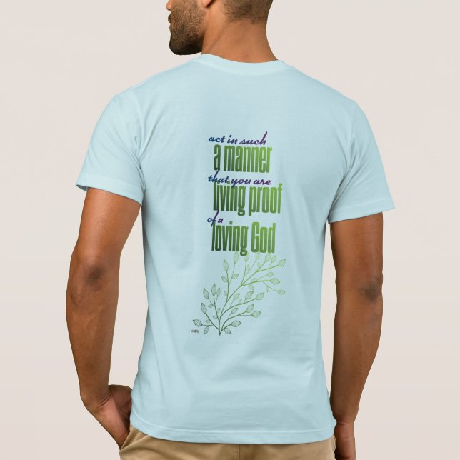 T-shirt De cette manière (Dos)