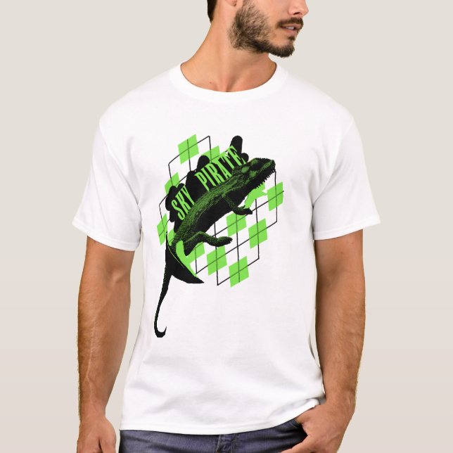 T-shirt "de Chamelion de karma" (Devant)