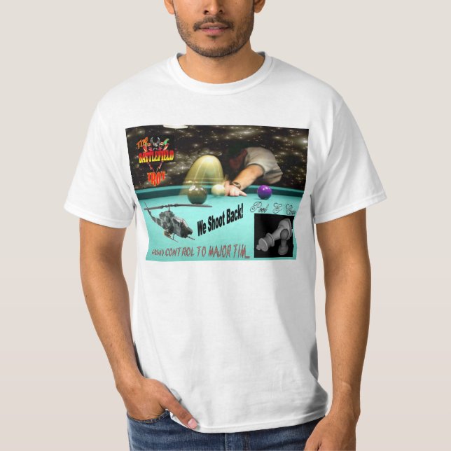 T-shirt de champ de bataille (Devant)