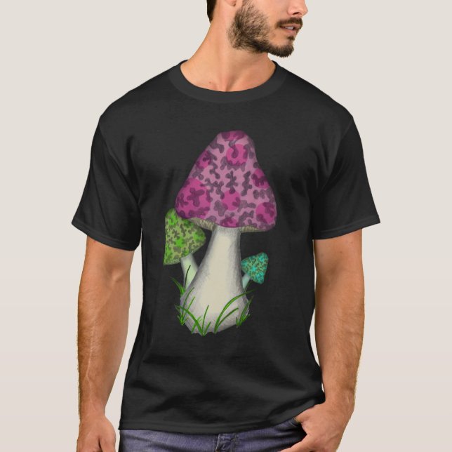 T-shirt de champignon (Devant)