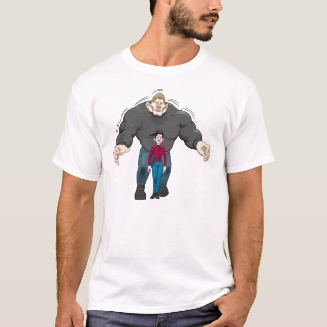 T-shirt de charité de bandes dessinées de (Devant)