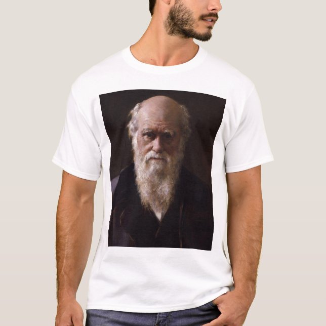 T-shirt de Charles Darwin (Devant)