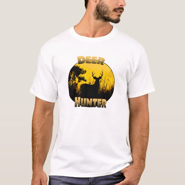 T-shirt de chasseur de cerfs communs (Devant)