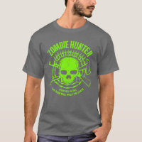 T-shirt de chasseur de zombi