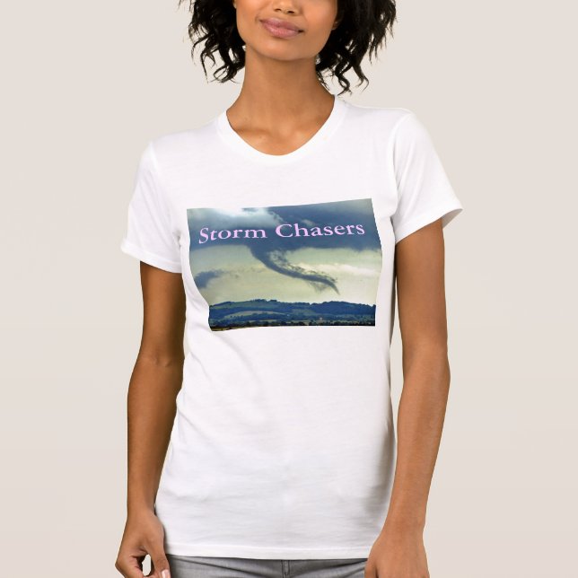 T-shirt de chasseurs de la tempête des femmes (Devant)