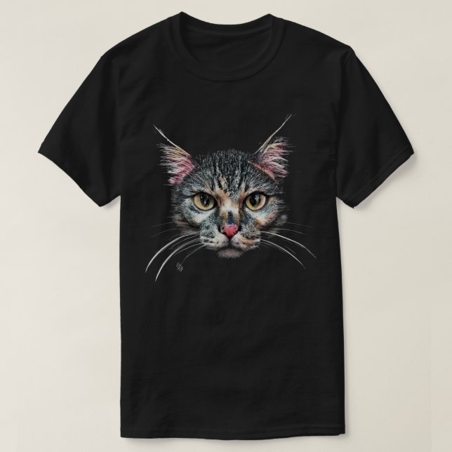 T-shirt de chat (Design devant)