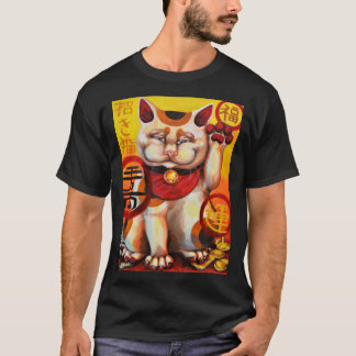 T-shirt "de chat chanceux"