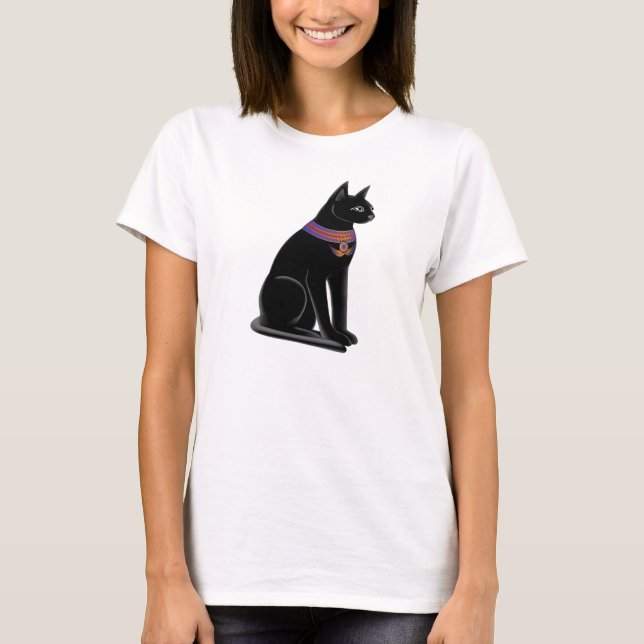 T-shirt de chat de Bastet (Devant)