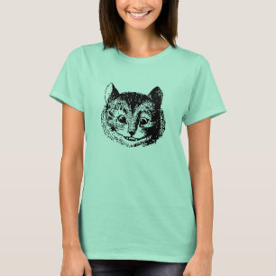 T-shirt de chat de Cheshire des femmes