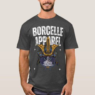 T-Shirt de chat Samurai - Conception de guerrier