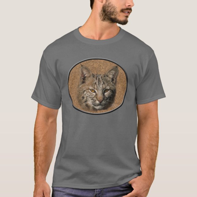 T-shirt de chat sauvage (Devant)