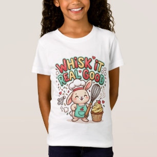 T-shirt de chef lapin mignon "Fouettez-le vraiment