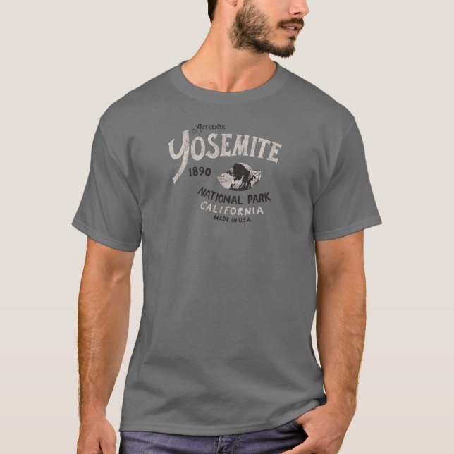 T-shirt De chemise de la Californie de dôme de parc (Devant)