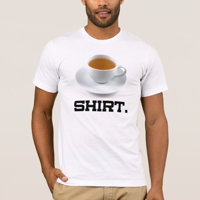 T-shirt de chemise de thé (Devant)