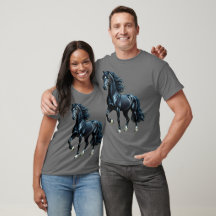 T-shirt de cheval
