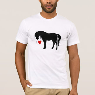 T-shirt de cheval