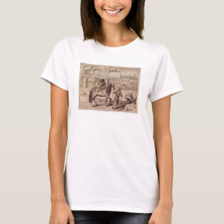 T-shirt de cheval de papillon "de Papillon
