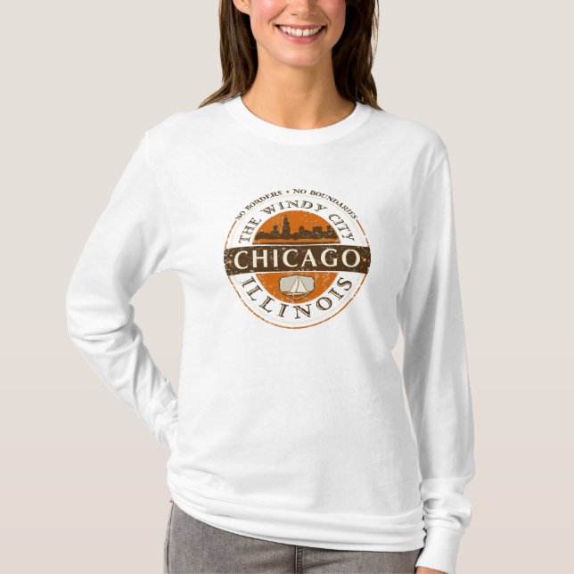 T-shirt de Chicago (Devant)