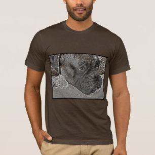 T-shirt de chien de boxeur