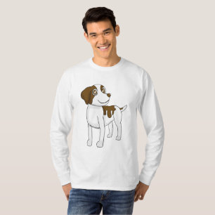 T-Shirt de chien de Bretagne