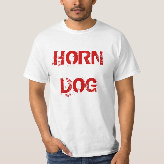 T-shirt "de chien de klaxon" (Devant)