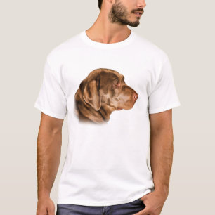 T-shirt de chien de labrador retriever,