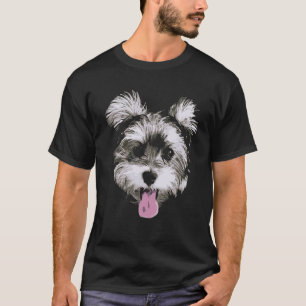 T-shirt de chien de Morkie