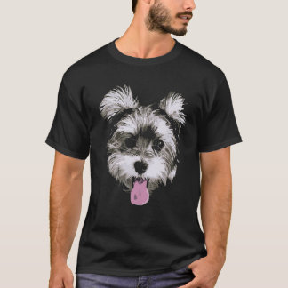 T-shirt de chien de Morkie
