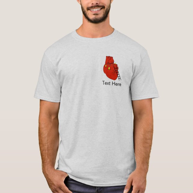 T-shirt de chirurgie cardiaque (Devant)