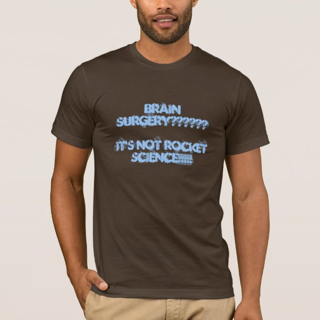 T-SHIRT DE CHIRURGIE CÉRÉBRALE (Devant)