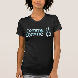 T-shirt de ci de COMME/COMME CA