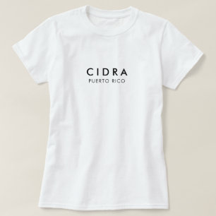 T-shirt de Cidra Porto Rico
