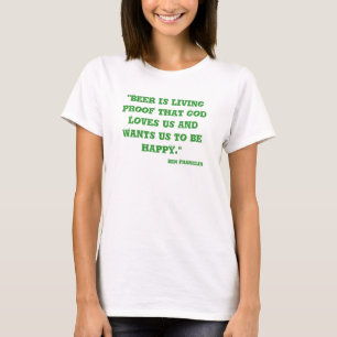 T-shirt de citation de daybeer de St Patty