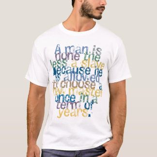 T-shirt de citation de Lysander Spooner