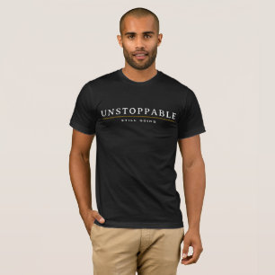 T-Shirt de citation de motivation minimale INARRÊT