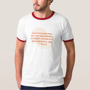 T-shirt de citation de Platon