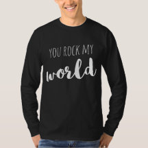 T-shirt de citations de déclaration d'amour 'Vous