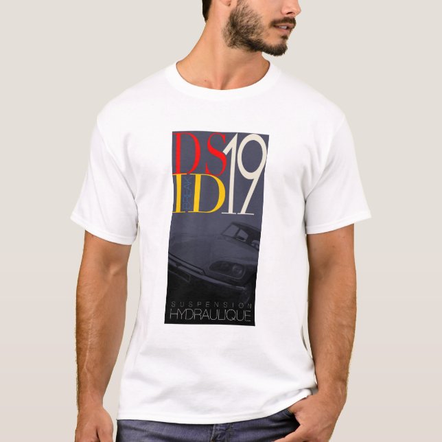T-shirt de Citroen DS (Devant)