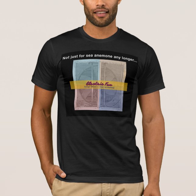T-shirt de classique de ventilateur électrique (Devant)