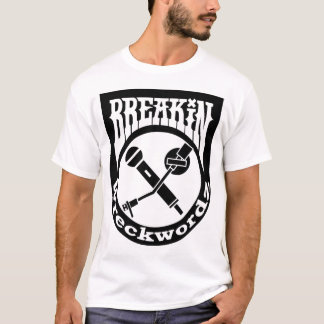 T-shirt de classique de Wreckwordz de cambriolage