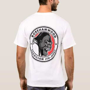 T-shirt de club de Borehamwood BJJ (blanc)