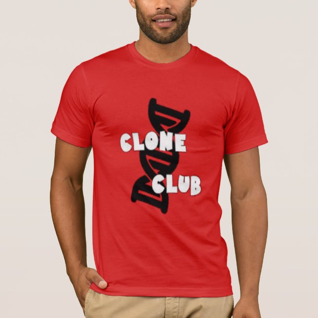 T-shirt de club de clone (Devant)
