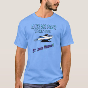 T-shirt de club de yacht de DES Peres de rivière