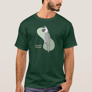 T-shirt de Cockatiel de Whiteface