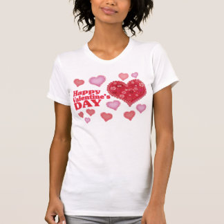 T-shirt de coeurs de Saint-Valentin