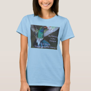 T-shirt de colibri