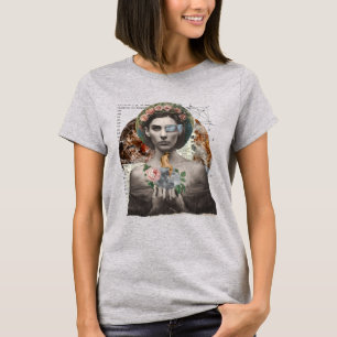 T-shirt de collection de beauté féminine